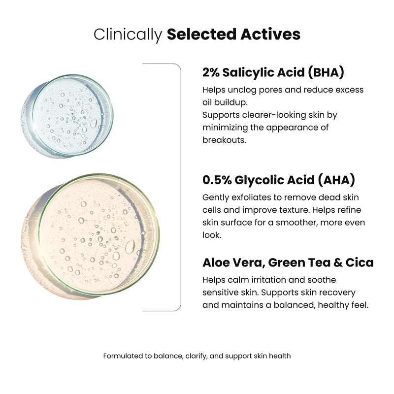 ClearGel Anti-Acne Face Wash with Salicylic Acid (100 ml)