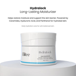 Hydralock moisturizer product with description
