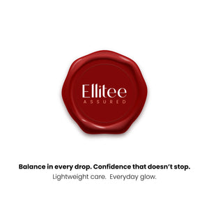Ellitee Assured skincare quality seal for dermatologist-tested anti-acne skincare products