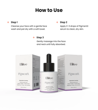 PigmentX serum usage instructions
