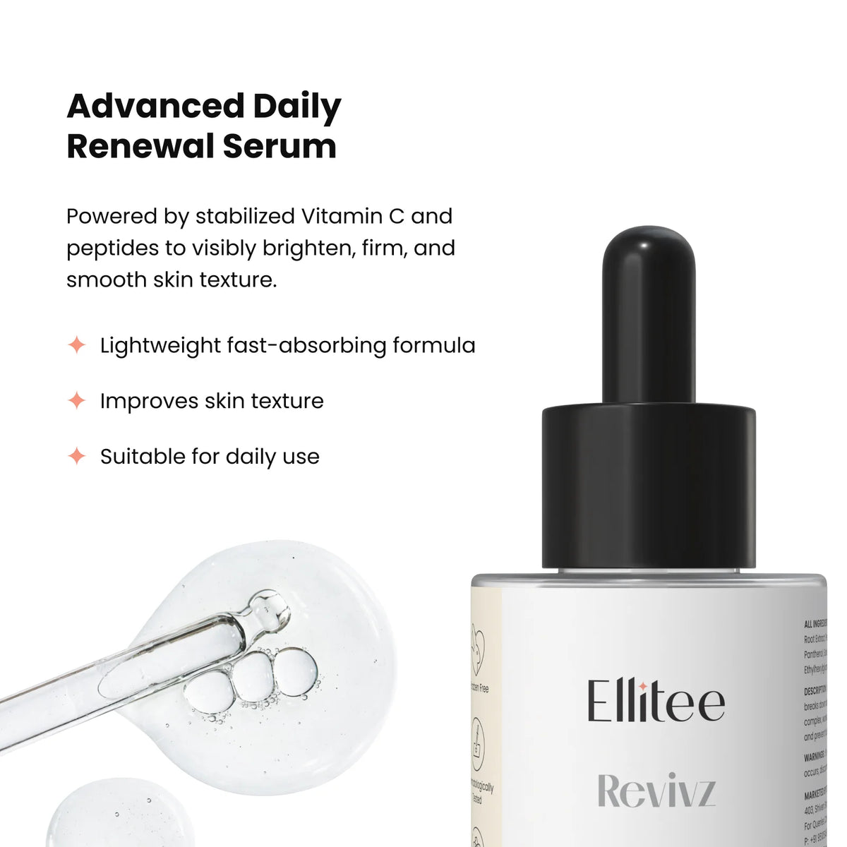 Vitamin C serum benefits display