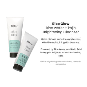 Rice Glow cleanser product display