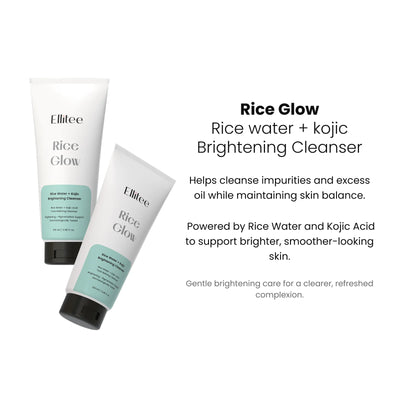 Rice Glow cleanser product display